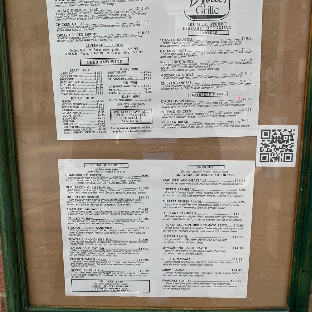 DRoccos Restaurant - Italian Near Me - Occoquan, Virginia