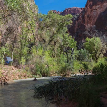 Havasu Falls - River by campground - Hiking Near Me Havasu Falls - River by campground - Hiking Near Me