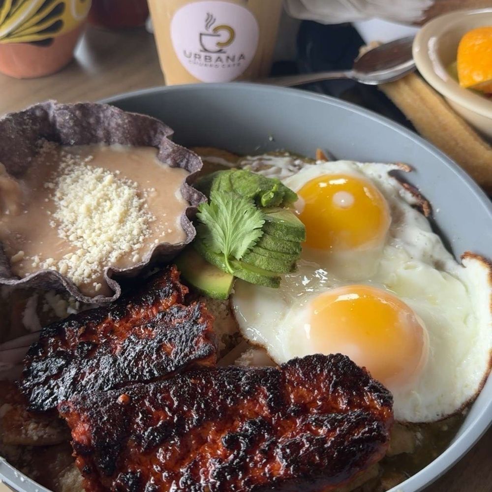Urbana - Chilaquiles con chorizo - Desserts Near Me - Greenville, South Carolina Urbana - Chilaquiles con chorizo - Desserts Near Me - Greenville, South Carolina