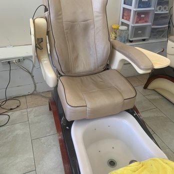 Colorful Nails - Old chairs - Nail Salons Near Me - Long Beach, California