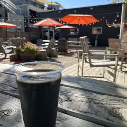 Picture of the imperial stout with the outdoor space Picture of the imperial stout with the outdoor space