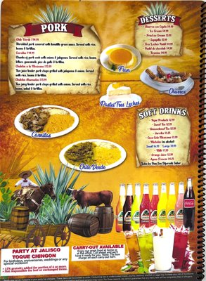 Menu photo 8 Jalisco El Toque Chingon Louisville, KY Menu photo 8 Jalisco El Toque Chingon Louisville, KY