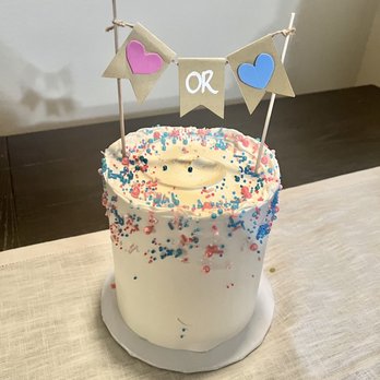 Sweet As Love - Gender reveal cake - Patisserie/Cake Shop Near Me