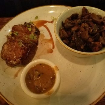 Le Moo - Filet, mushrooms, sauce - Steakhouses Near Me - Louisville, Kentucky Le Moo - Filet, mushrooms, sauce - Steakhouses Near Me - Louisville, Kentucky