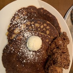 Sweet potato pancakes & Country Style Fried Chicken & Waffles Sweet potato pancakes & Country Style Fried Chicken & Waffles