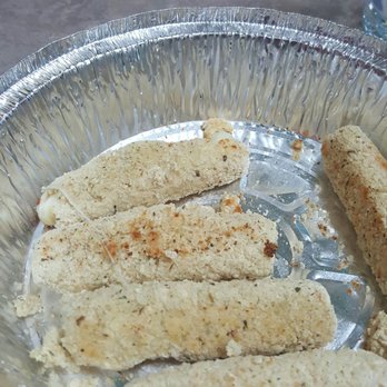 Singas Famous Pizza - Sticks of cheese with bread crumbs - Pizza Near Me - Floral Park, New York Singas Famous Pizza - Sticks of cheese with bread crumbs - Pizza Near Me - Floral Park, New York