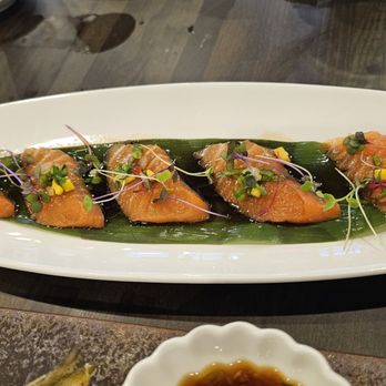Sushi Yume - Salmon carpaccio - Japanese Near Me - Round Rock, Texas Sushi Yume - Salmon carpaccio - Japanese Near Me - Round Rock, Texas