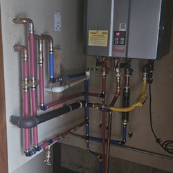 Don Weston Plumbing - Tankless water heater installation