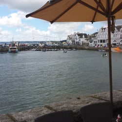 St Mawes Harbour from the terrace