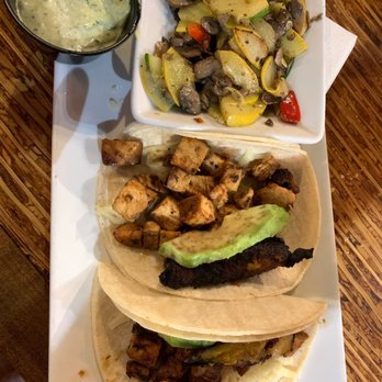 Zim Zari - Jerk chicken tacos with veggies - Burgers Near Me - Trinity, Florida Zim Zari - Jerk chicken tacos with veggies - Burgers Near Me - Trinity, Florida