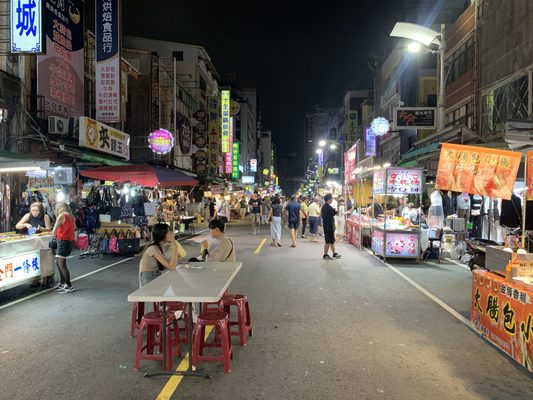 Liouhe Tourist Night Market by null