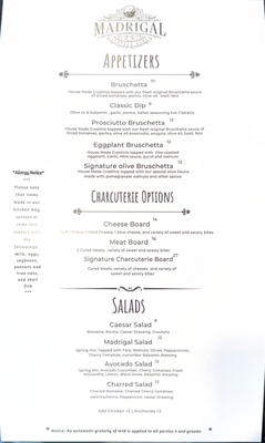 Menu photo 7 Madrigal Columbia, SC Menu photo 7 Madrigal Columbia, SC