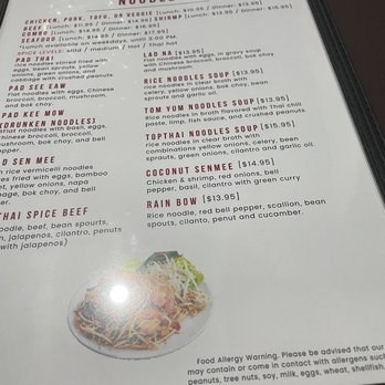Top Thai Restaurant - Menu - Thai Near Me - Olathe, Kansas