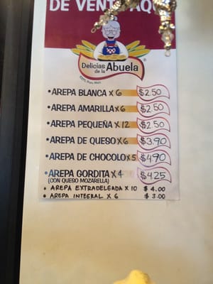 Menu photo 8 Delicias De La Abuela Margate, FL