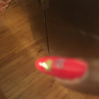 Divine Nail & Spa - Nail with upside down hearts put on by vicky - Nail Salons Near Me - Woodbridge, Virginia