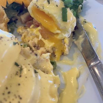 Banana Leaf - Eggs Benedict. Creamy and pillowy. - Breakfast & Brunch Near Me - El Cerrito, California Banana Leaf - Eggs Benedict. Creamy and pillowy. - Breakfast & Brunch Near Me - El Cerrito, California