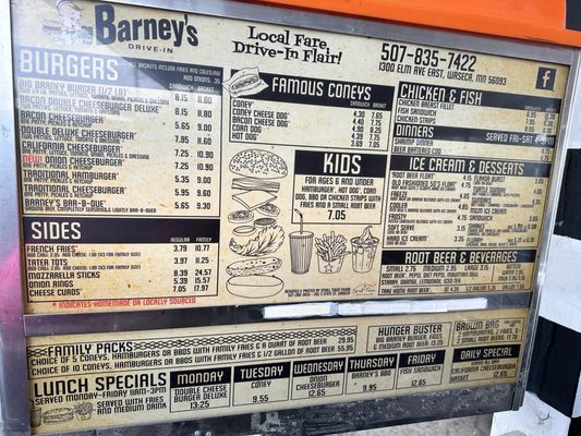 Menu photo 6 Barney's Drive-In Waseca, MN Menu photo 6 Barney's Drive-In Waseca, MN