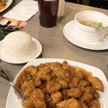 Lychee Kitchen - Crispy Honey Chicken Wonton Soup White Rice - Sushi Bars Near Me - Phoenix, Arizona