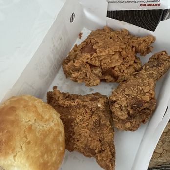 Church's Chicken - The biscuit is even bigger than the chicken. - Fast Food Near Me - Norwalk, California Church's Chicken - The biscuit is even bigger than the chicken. - Fast Food Near Me - Norwalk, California