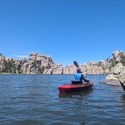 Kayak on the lake