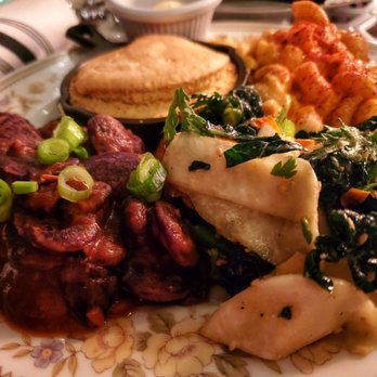 Fog Eater Cafe - Southern plate ($23) - Southern Near Me - Mendocino, California Fog Eater Cafe - Southern plate ($23) - Southern Near Me - Mendocino, California