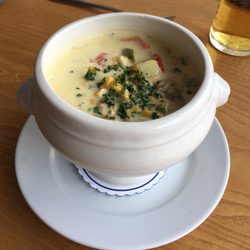 Hythe Bay Seafood - Seafood chowder.