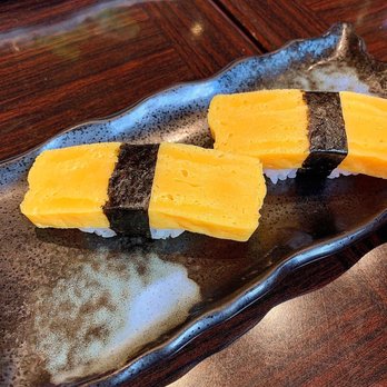Sushi Umi - Tamago nigiri - Sushi Bars Near Me - North Vancouver, British Columbia Sushi Umi - Tamago nigiri - Sushi Bars Near Me - North Vancouver, British Columbia