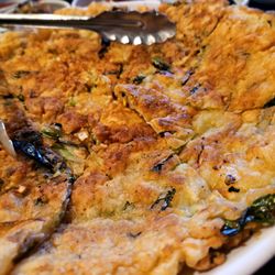 Yechon - Haemul pajeon (seafood pancake)