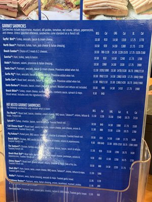 Menu photo 2 Beach Hut Deli Mission Viejo, CA Menu photo 2 Beach Hut Deli Mission Viejo, CA