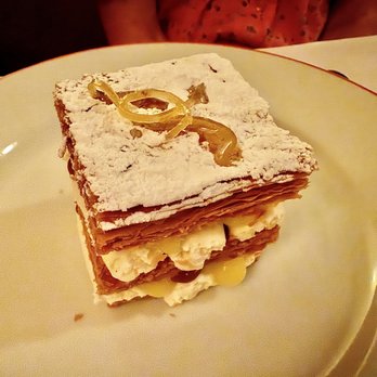 Le Veau D’Or - Mille-Feuille au Citron - French Near Me - New York, New York Le Veau D’Or - Mille-Feuille au Citron - French Near Me - New York, New York
