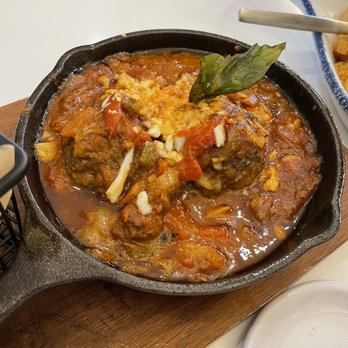 Farmers Commons - Shakshuka meatballs were full of flavor! - Comfort Food Near Me - Florence, Texas Farmers Commons - Shakshuka meatballs were full of flavor! - Comfort Food Near Me - Florence, Texas