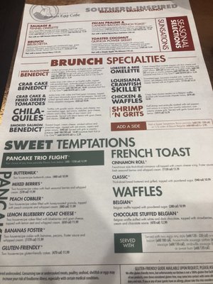Menu photo 8 Another Broken Egg Cafe Raleigh, NC