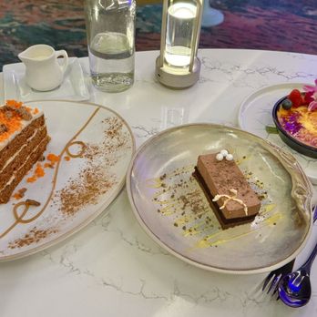 Coa Del Mar - Carrot Cake, Chocolate Mousse and Crème Brûlée. - Seafood Near Me - Eagle, Idaho