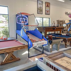 Universal Billiards - Arcade style games ready for play before you buy at our Frisco Showroom.
