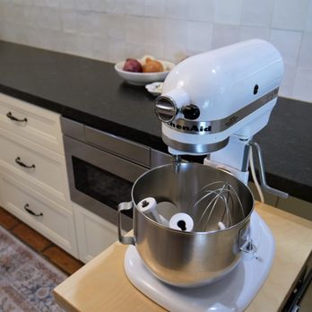 Design Vision Studio - I had to have my Kitchen Aid mixer hidden to keep countertops clear. - Interior Design Near Me - Palm Desert, California Design Vision Studio - I had to have my Kitchen Aid mixer hidden to keep countertops clear. - Interior Design Near Me - Palm Desert, California