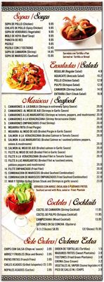 Menu photo 6 Las Margaritas Restaurant & Bar Ridgewood, NY