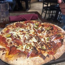 Pizza missing banana peppers! Pizza missing banana peppers!
