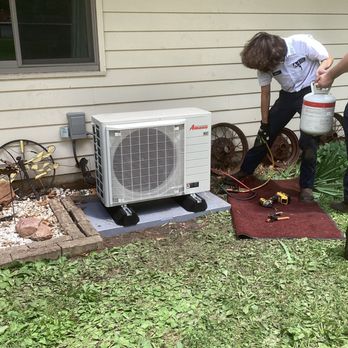 A-1 Plumbing Heating Cooling Electrical - Side Discharge AC Installation - Heating & Air Conditioning/HVAC Near Me - Topeka, Kansas A-1 Plumbing Heating Cooling Electrical - Side Discharge AC Installation - Heating & Air Conditioning/HVAC Near Me - Topeka, Kansas