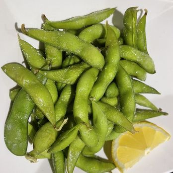 Shinsei Sushi - Salted Edamame @ Shinsei Sushi. - Japanese Near Me - Medford, Oregon