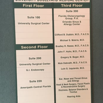 University Surgical Center - Medical Centers Near Me - Winter Park, Florida University Surgical Center - Medical Centers Near Me - Winter Park, Florida