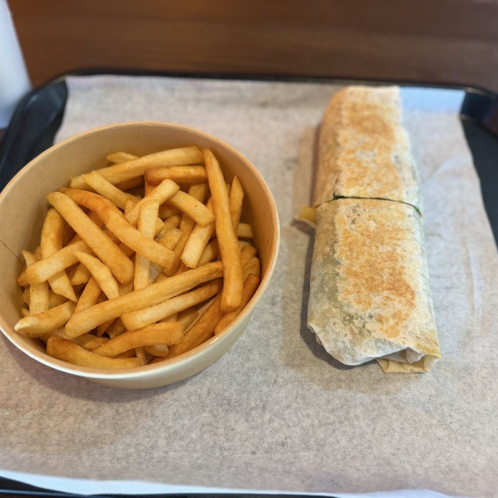 Beef shawarma wrap. Generous portions! Freshly made in front of you. Beef shawarma wrap. Generous portions! Freshly made in front of you.