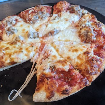 Fratelli's Pizza - 1/2 cheese 1/2 sausage pizza - Pizza Near Me - Grand Rapids, Michigan Fratelli's Pizza - 1/2 cheese 1/2 sausage pizza - Pizza Near Me - Grand Rapids, Michigan