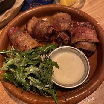 Bulla Gastrobar - Chorizo stuffed dates - Spanish Near Me - Plano, Texas