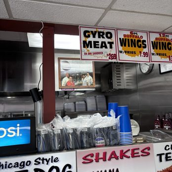 Nicky's Gyros - a variety of food items - Chicken Wings Near Me - Calumet City, Illinois Nicky's Gyros - a variety of food items - Chicken Wings Near Me - Calumet City, Illinois