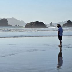 Moonstone Beach - Contemplating