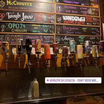 Armazém da Cerveja - Draft chart - Beer Bar Near Me - Porto, 13 Armazém da Cerveja - Draft chart - Beer Bar Near Me - Porto, 13