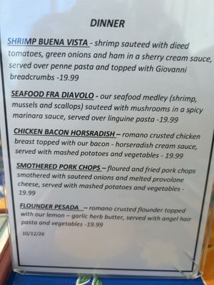 Menu photo 1 Ned's Southside Kitchen Saint Augustine, FL
