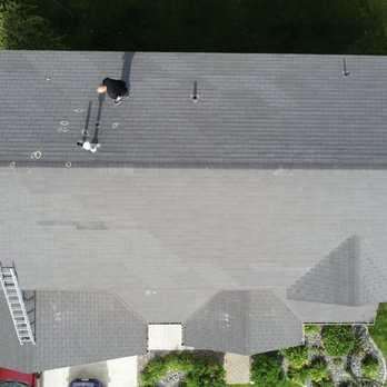Slade Roofing - Roof do not have to be striped like this roof. Striping happens when you choose a low quality roof. Cottonwood dr in Rexburg ID - Roofing Near Me - Idaho Falls, Idaho Slade Roofing - Roof do not have to be striped like this roof. Striping happens when you choose a low quality roof. Cottonwood dr in Rexburg ID - Roofing Near Me - Idaho Falls, Idaho