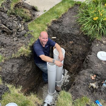 Plumbing Pros - 6" back water valve installation with clean out - Plumbing Near Me - Downers Grove, Illinois