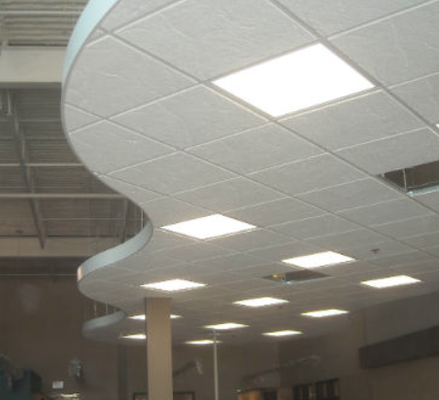 Compasso Ceiling Installations! - We install Compasso Ceilings to make your design stand out and look incredible for your business locations! Give Lee a call to discuss your project needs!